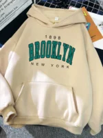 FlexElevate 1898 Brooklyn New York Printed Hoodie