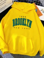 FlexElevate 1898 Brooklyn New York Printed Hoodie