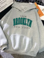 FlexElevate 1898 Brooklyn New York Printed Hoodie