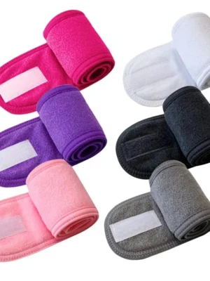 1pc-Spa-Makeup-Soft-Toweling-Hairband-Women-Non-Slip-Adjustable-Sports-Headband-Yoga-Bath-Shower-Wide-1