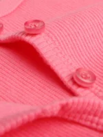 Flexelevate Autumn Ribbed Button-Up Long Sleeve Top