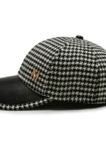 FlexElevate Black Houndstooth Baseball Cap
