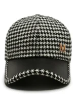 FlexElevate Black Houndstooth Baseball Cap