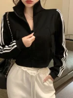 FlexElevate American Retro Short Cardigan