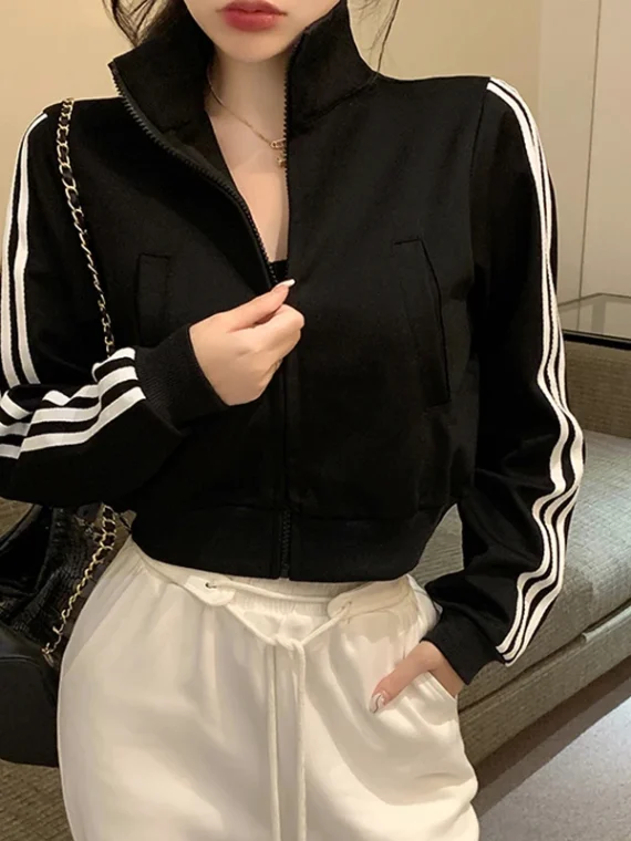 FlexElevate American Retro Short Cardigan