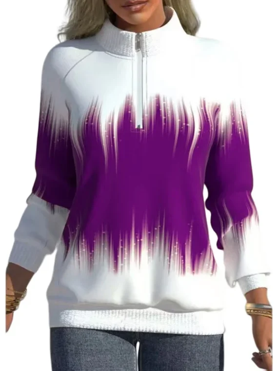FlexElevate Gradient Zipper Sweatshirt