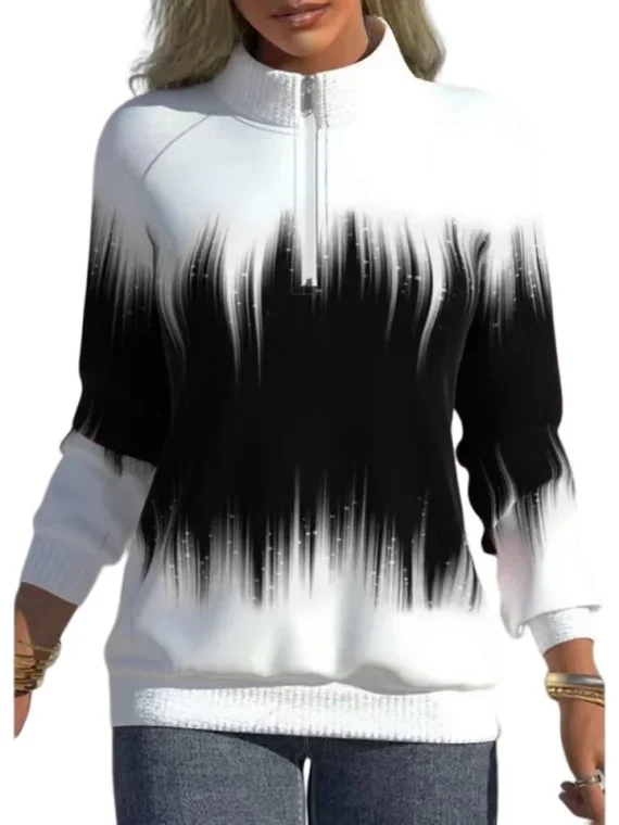 FlexElevate Gradient Zipper Sweatshirt