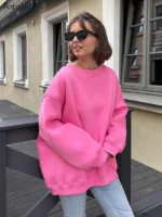 FlexElevate Oversized Fleece Sweatshirt