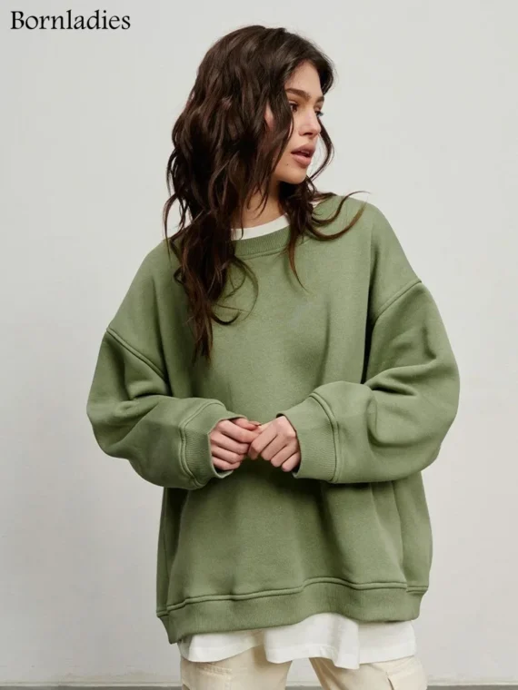 FlexElevate Oversized Fleece Sweatshirt