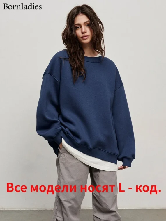 FlexElevate Oversized Fleece Sweatshirt
