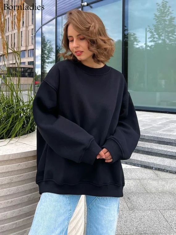 FlexElevate Oversized Fleece Sweatshirt