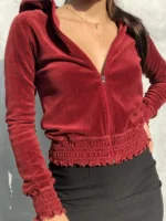 FlexElevate Elegant Sports Style Autumn Hooded Cardigan