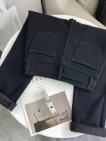 FlexElevate Classic Plus Velvet High Waist Straight Pants