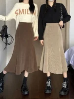 FlexElevate Corduroy Mermaid Skirt