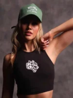 FlexElevate Wolf Head Sleeveless Yoga Paddle Top