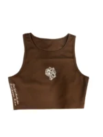 FlexElevate Wolf Head Sleeveless Yoga Paddle Top