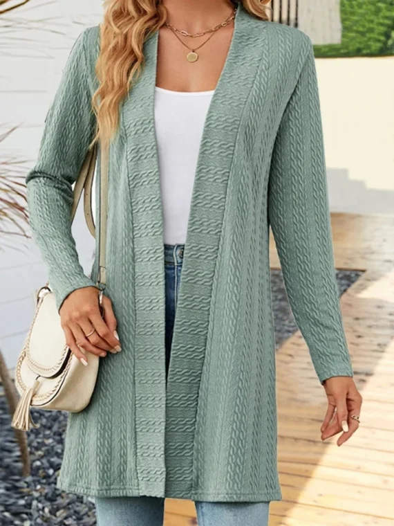 FlexElevate Winter Chic Knitwear Cardigan