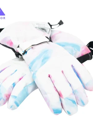 FlexElevate 2-IN-1 Mittens Purple Ski Gloves