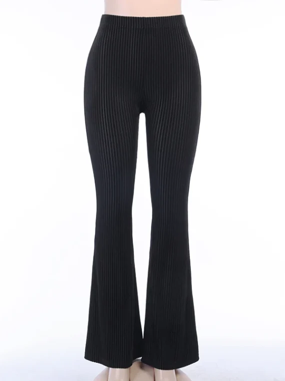 FlexElevate Gothic Emo Alt Black Cargo Pants