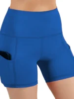 Flexelevate High Waist Push-Up Yoga Shorts with Pocket