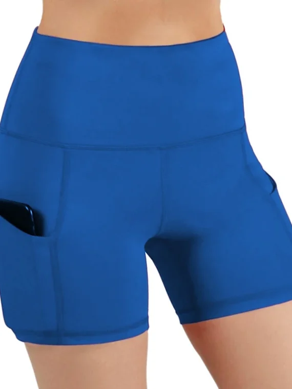 Flexelevate High Waist Push-Up Yoga Shorts with Pocket