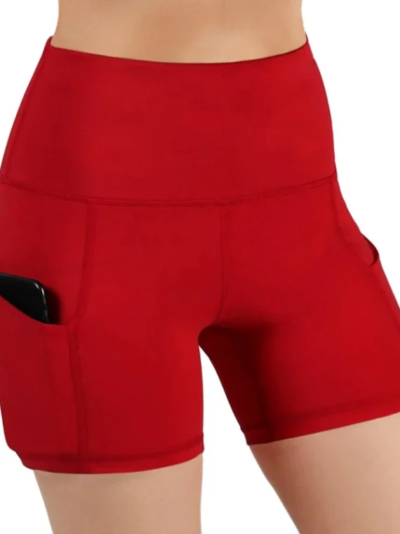 Flexelevate High Waist Push-Up Yoga Shorts with Pocket