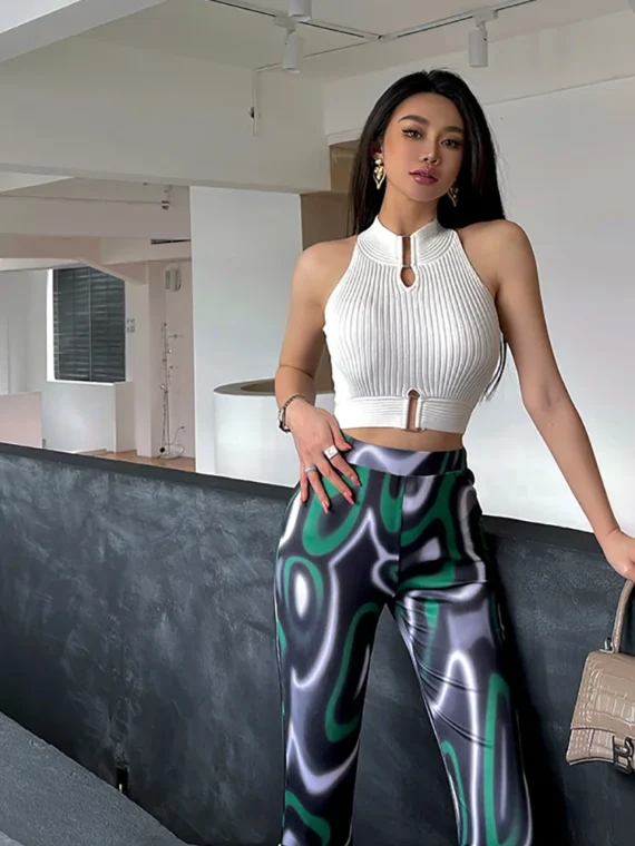 Flexelevate Y2K Off Shoulder Crop Top