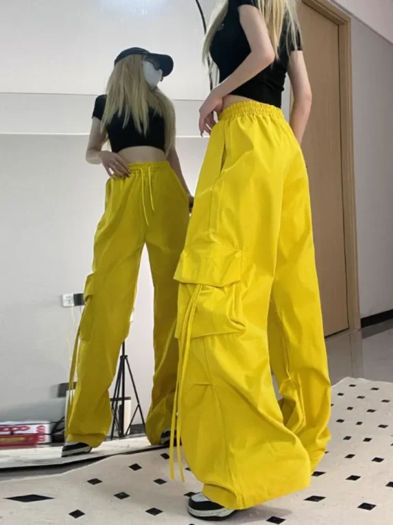 FlexElevate Harajuku Wide Cargo Pants