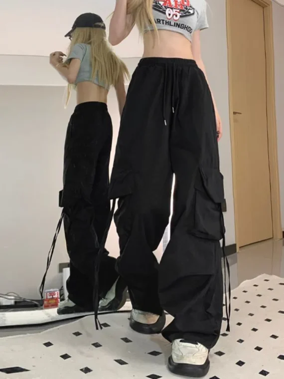 FlexElevate Harajuku Wide Cargo Pants