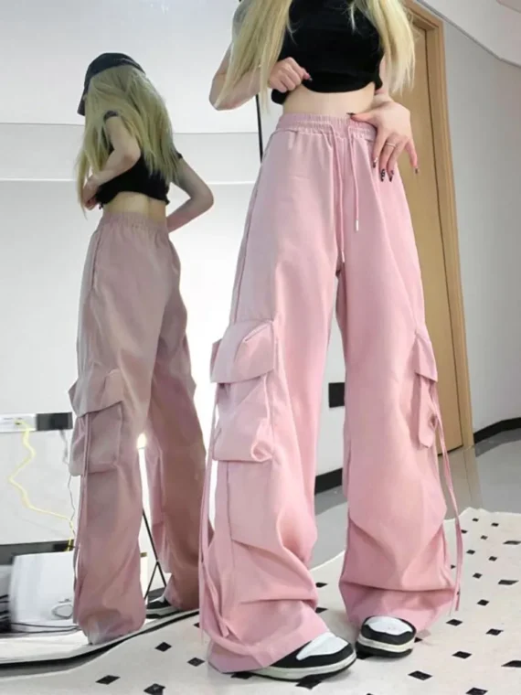 FlexElevate Harajuku Wide Cargo Pants
