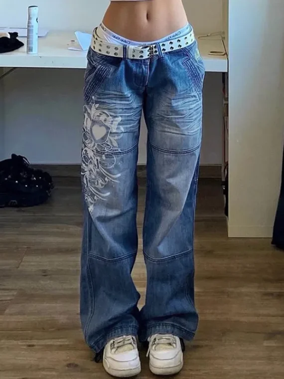 FlexElevate Harajuku Grunge Vintage Cargo Pants