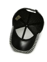 FlexElevate Khaki Houndstooth Baseball Cap