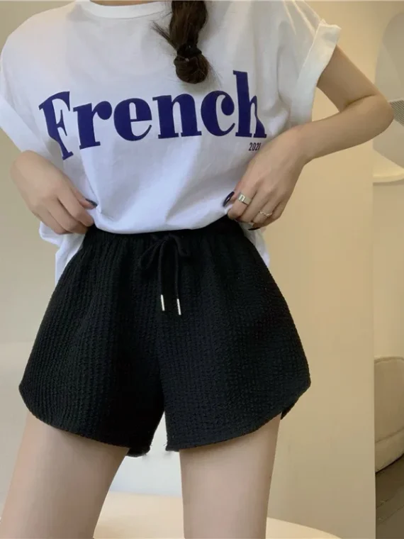 Flexelevate High-Quality Women's Casual Elastic Pocket Shorts