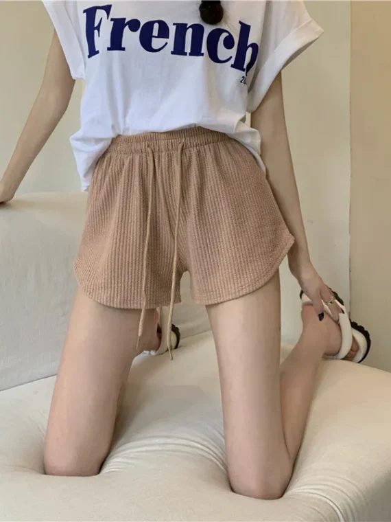 Flexelevate High-Quality Women's Casual Elastic Pocket Shorts