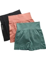 Flexelevate High Waist Abdominal Contraction Yoga Shorts