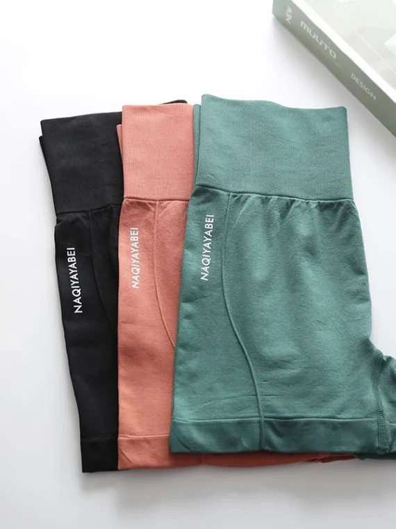 Flexelevate High Waist Abdominal Contraction Yoga Shorts