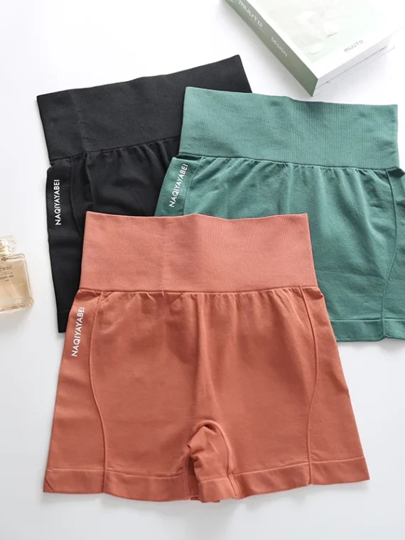 Flexelevate High Waist Abdominal Contraction Yoga Shorts