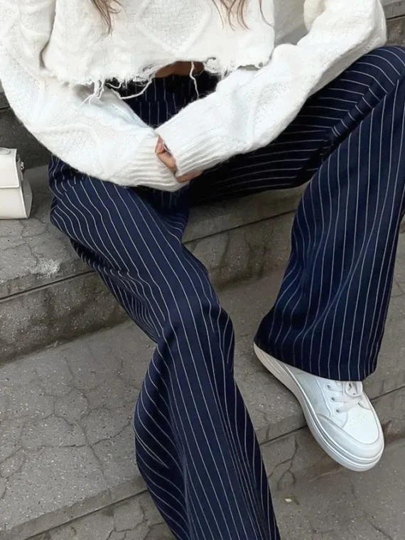 Flexelevate High Waisted Straight Leg Wide Leg Pants