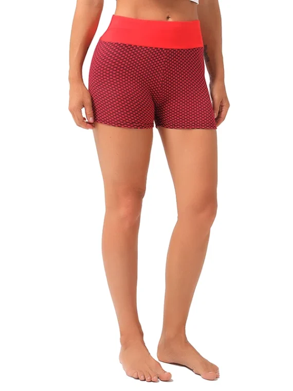 Flexelevate Honeycomb Summer Sports Yoga Shorts
