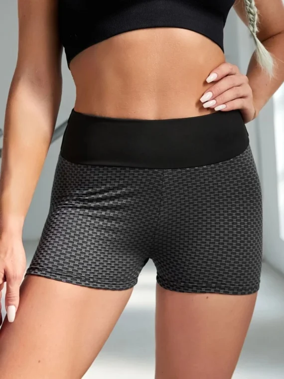 Flexelevate Honeycomb Summer Sports Yoga Shorts