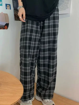 JMPRS-Black-Women-Plaid-Pants-Casual-Oversize-Loose-Wide-Leg-Trouser-Retro-Teens-Harajuku-Hip-hop-1