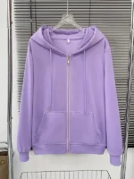 FlexElevate Hooded Zipper Cardigan for Women