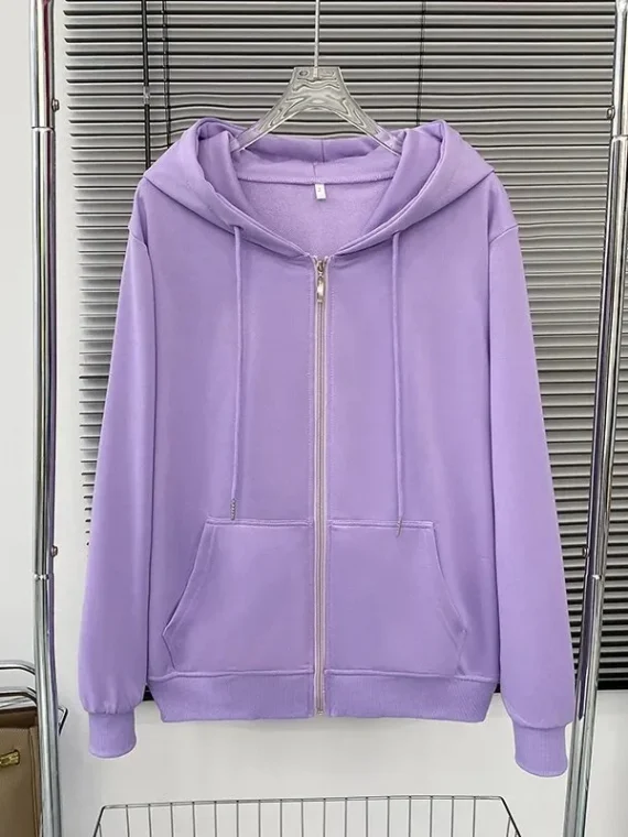 FlexElevate Hooded Zipper Cardigan for Women