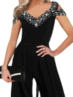 FlexElevate Elegant Fashion Print Jumpsuit