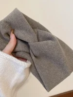 FlexElevate Korean Style Wide Cross Headband