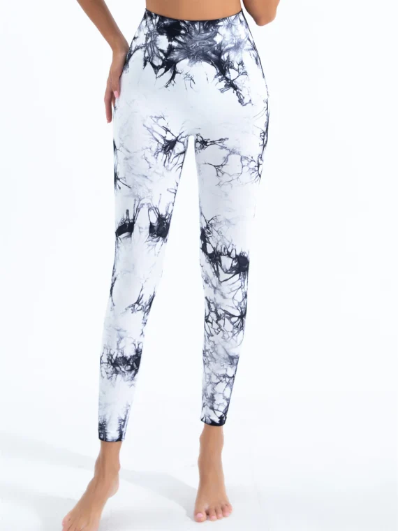 FlexElevate Seamless Tie-Dye Yoga Leggings