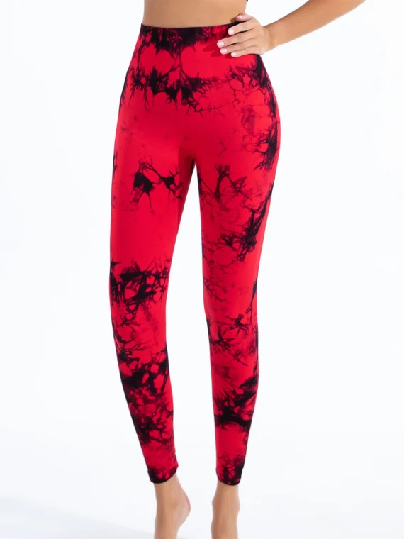 FlexElevate Seamless Tie-Dye Yoga Leggings
