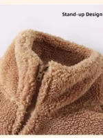 FlexElevate Lambswool Women's Shake Velvet Fleece Cardigan