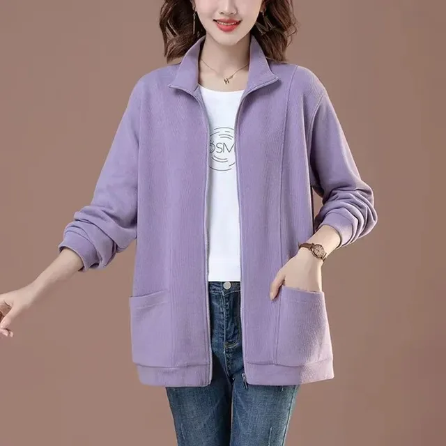FlexElevate Sweatshirt Jacket Loose Zipper Cardigan