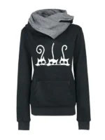 FlexElevate Cute Cat Hoodie